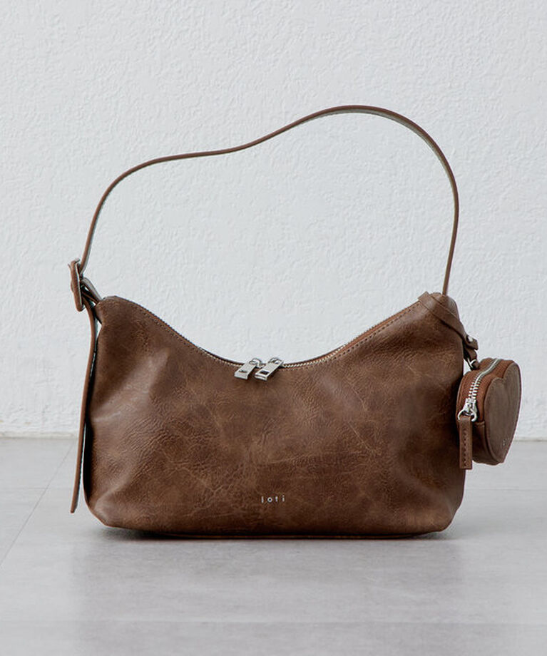  「loti ハートポーチ付きホーボーBAG」|トートバッグ|