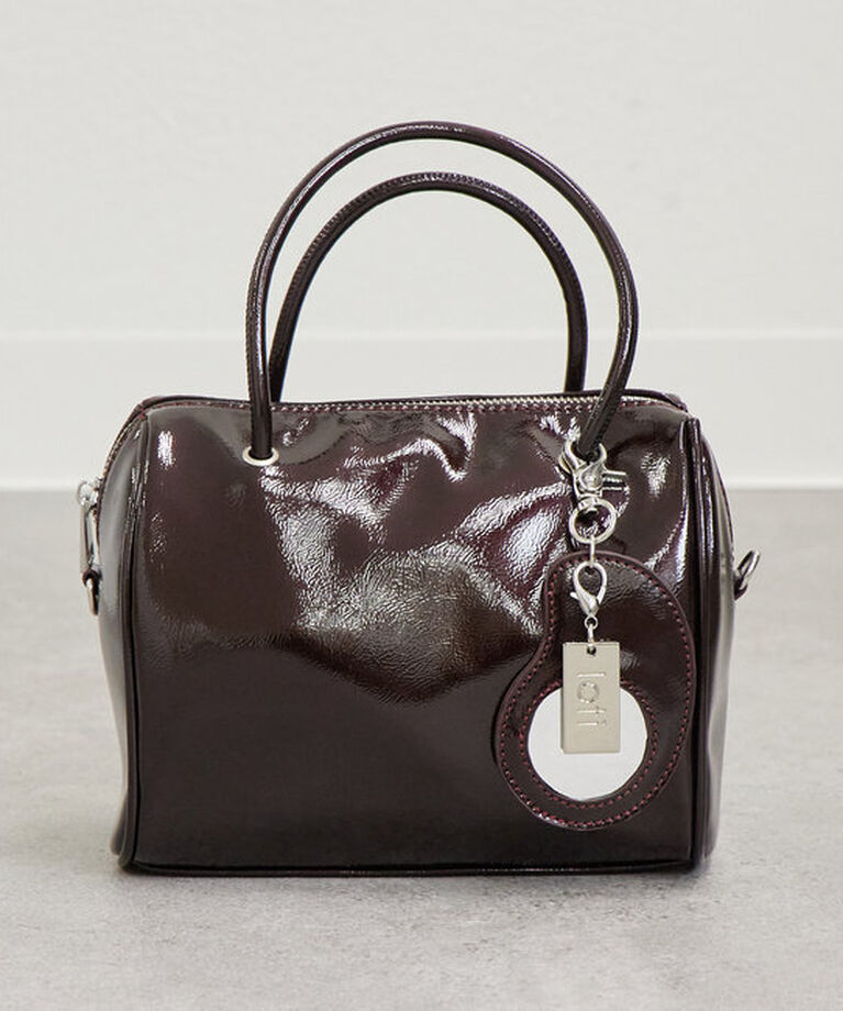  「loti エナメルボストンBAG」|トートバッグ|