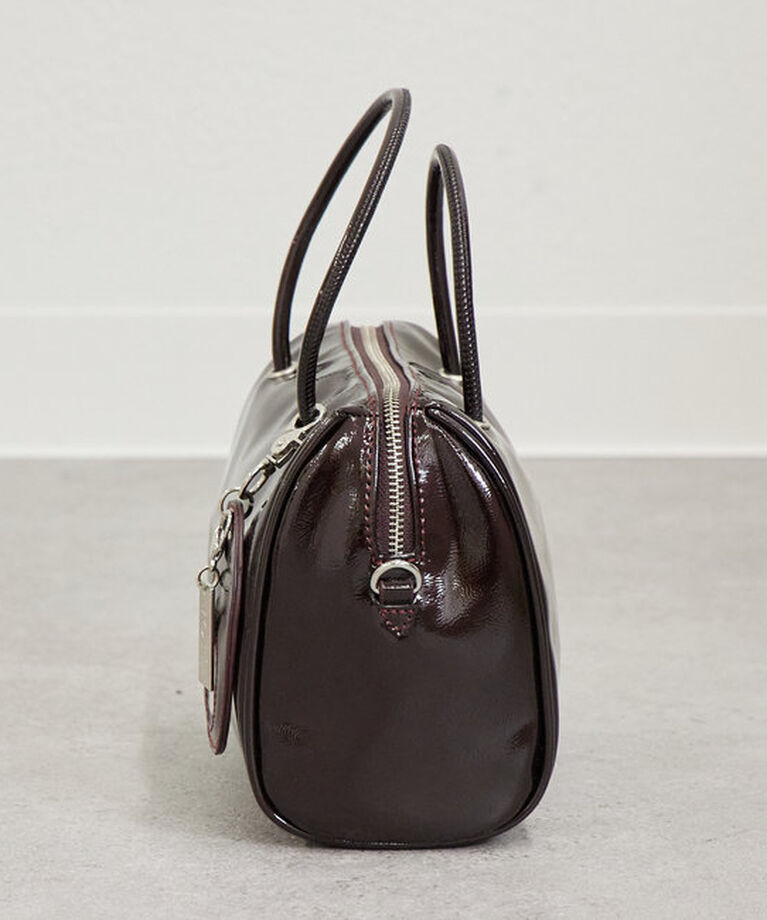 「loti エナメルボストンBAG」|トートバッグ|