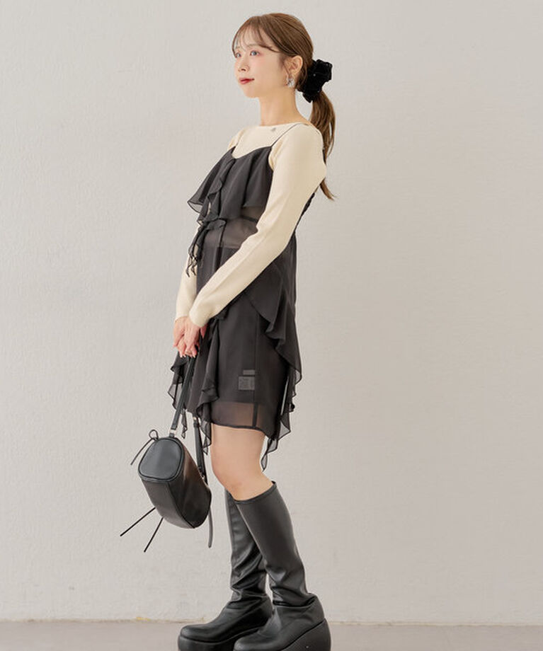  「フリルキャミワンピースボレロセット」|その他|