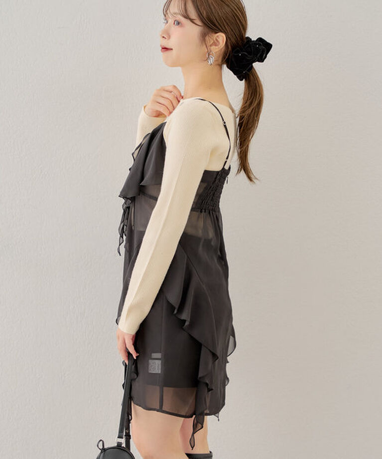  「フリルキャミワンピースボレロセット」|その他|