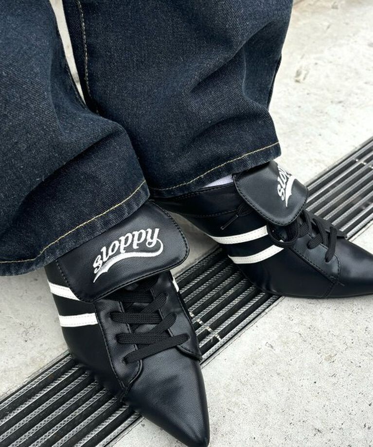  「【SLOPPY/スロッピー】スニーカーミュール」|ロングブーツ|
