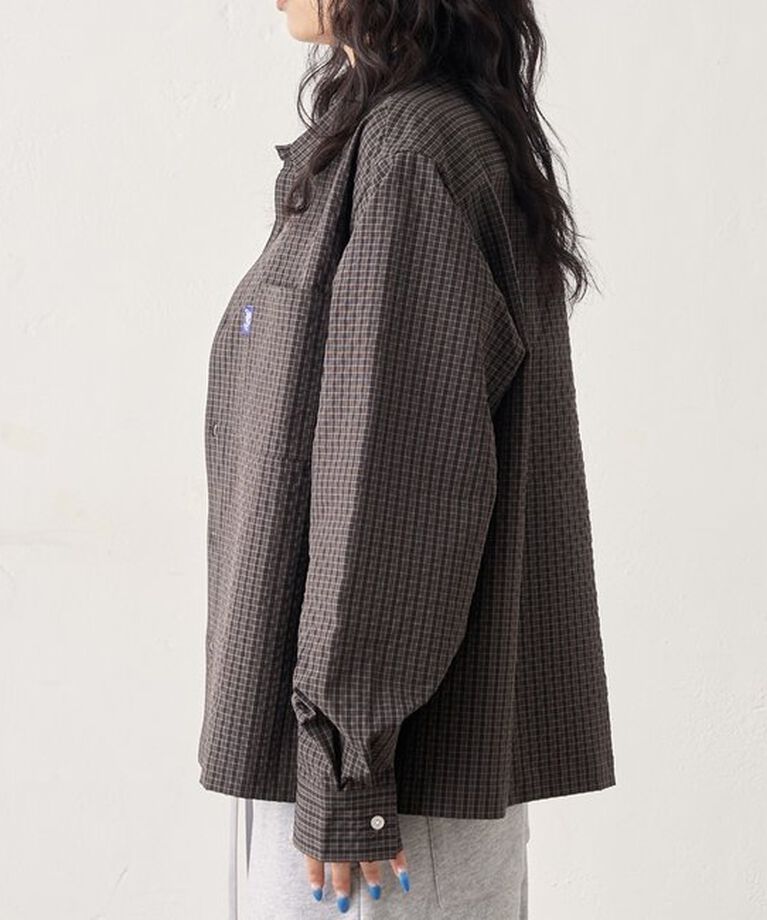  「【2サイズ/セットアップ対応】COOPER FACTチェックシャツ/UNISEX」|シャツ・ブラウス|