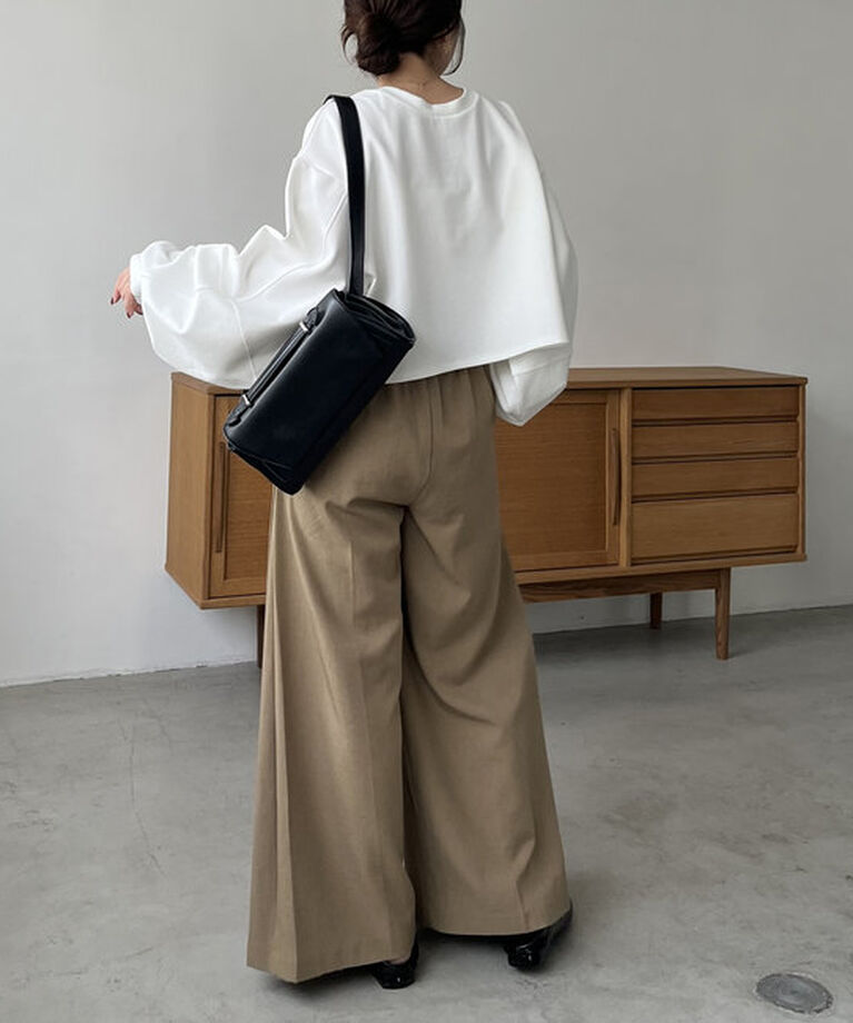  「ボンディングカシュクールプルオーバー」|Tシャツ・カットソー|