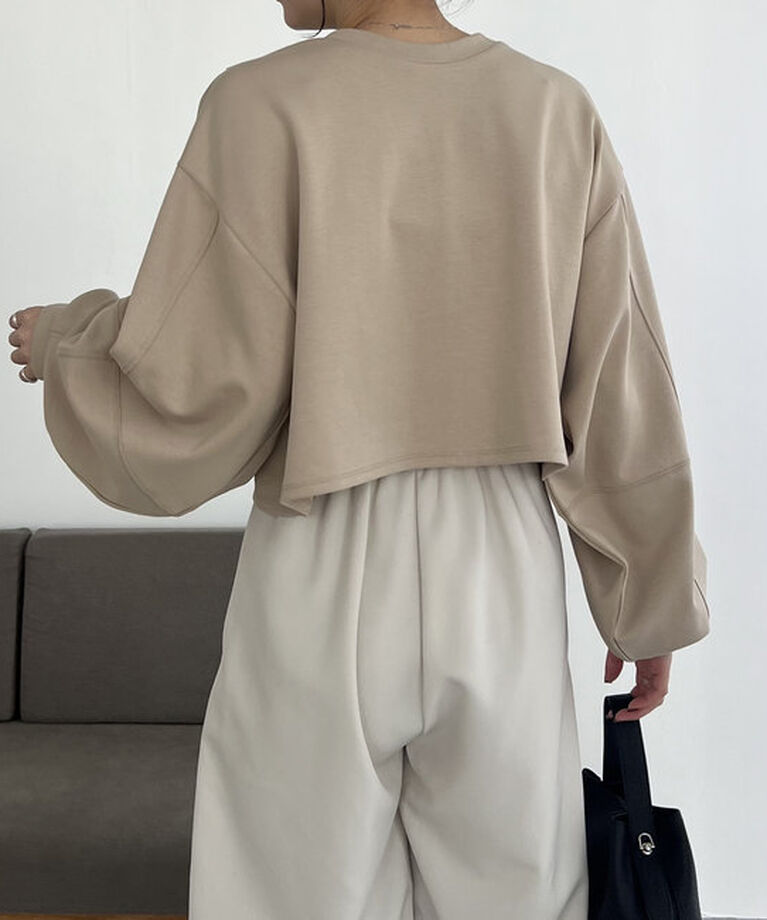  「ボンディングカシュクールプルオーバー」|Tシャツ・カットソー|