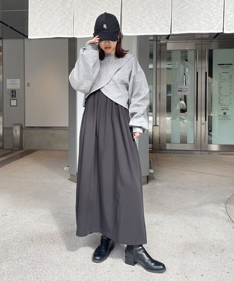  「ボンディングカシュクールプルオーバー」|Tシャツ・カットソー|
