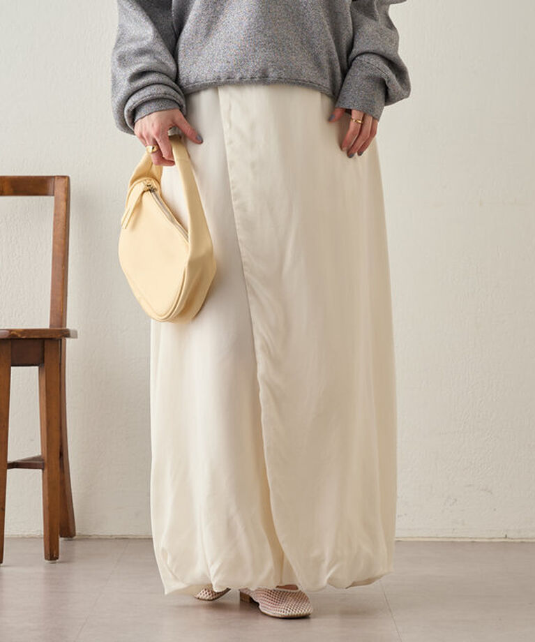  「《トレンド感》《サイズ展開あり》バルーンロングスカート」|スカート|