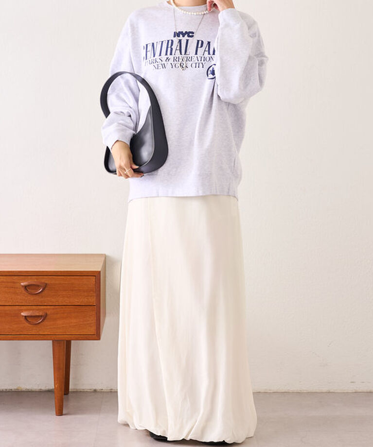  「《トレンド感》《サイズ展開あり》バルーンロングスカート」|スカート|