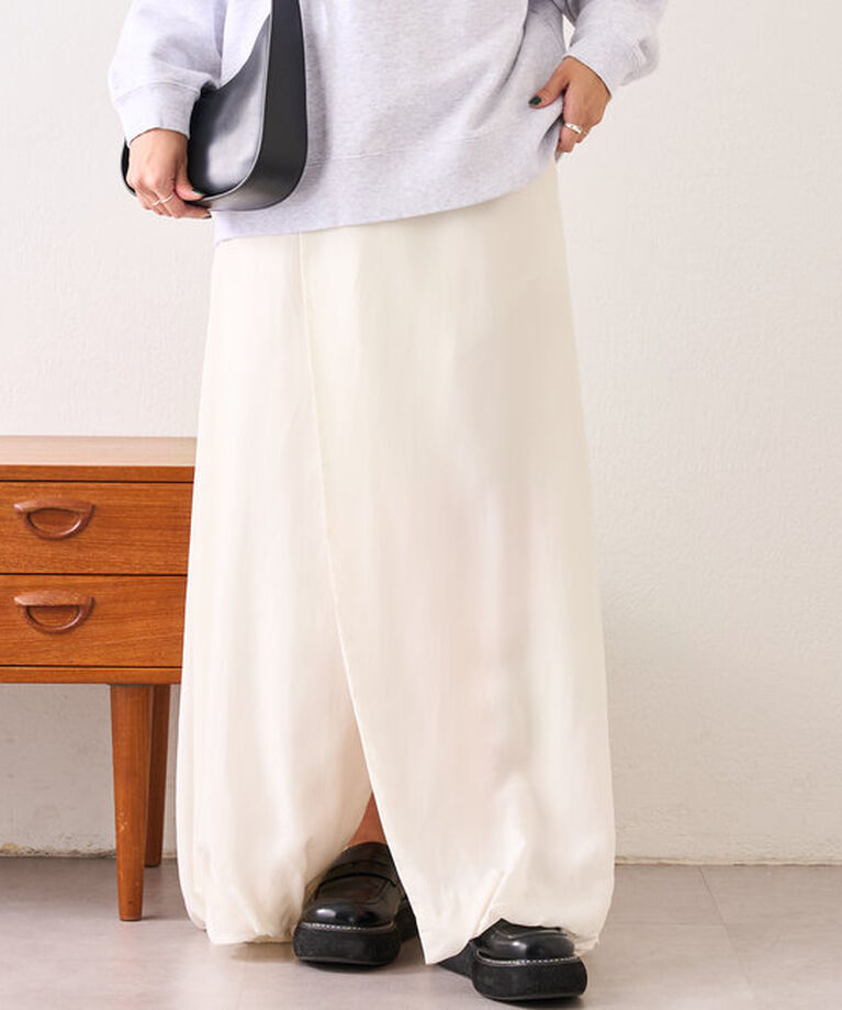  「《トレンド感》《サイズ展開あり》バルーンロングスカート」|スカート|