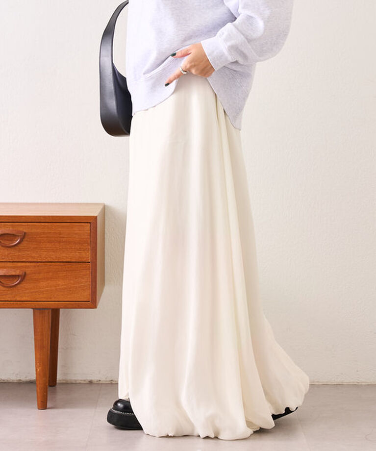  「《トレンド感》《サイズ展開あり》バルーンロングスカート」|スカート|