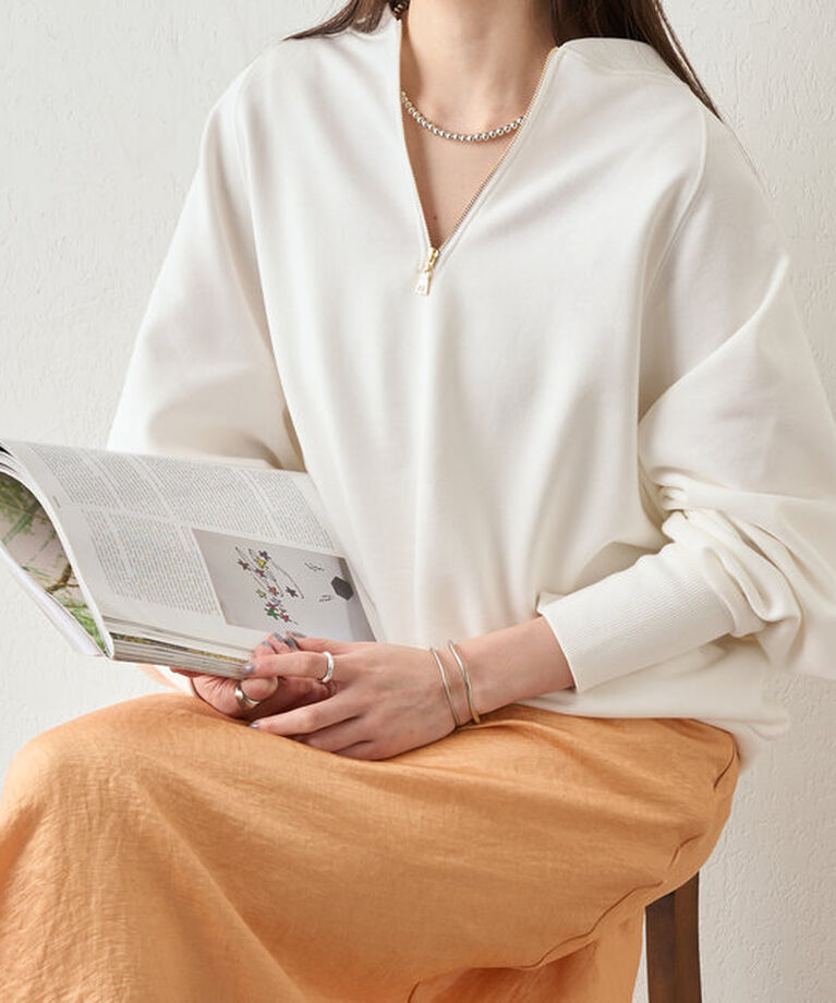  「《重ね着けでボリュームを出しても◎》ボールチェーンネックレス50cm」|ネックレス|