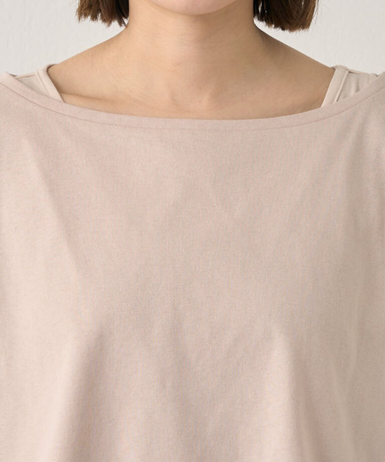  「《大人の重ね着》レイヤードカットソー」|Tシャツ・カットソー|