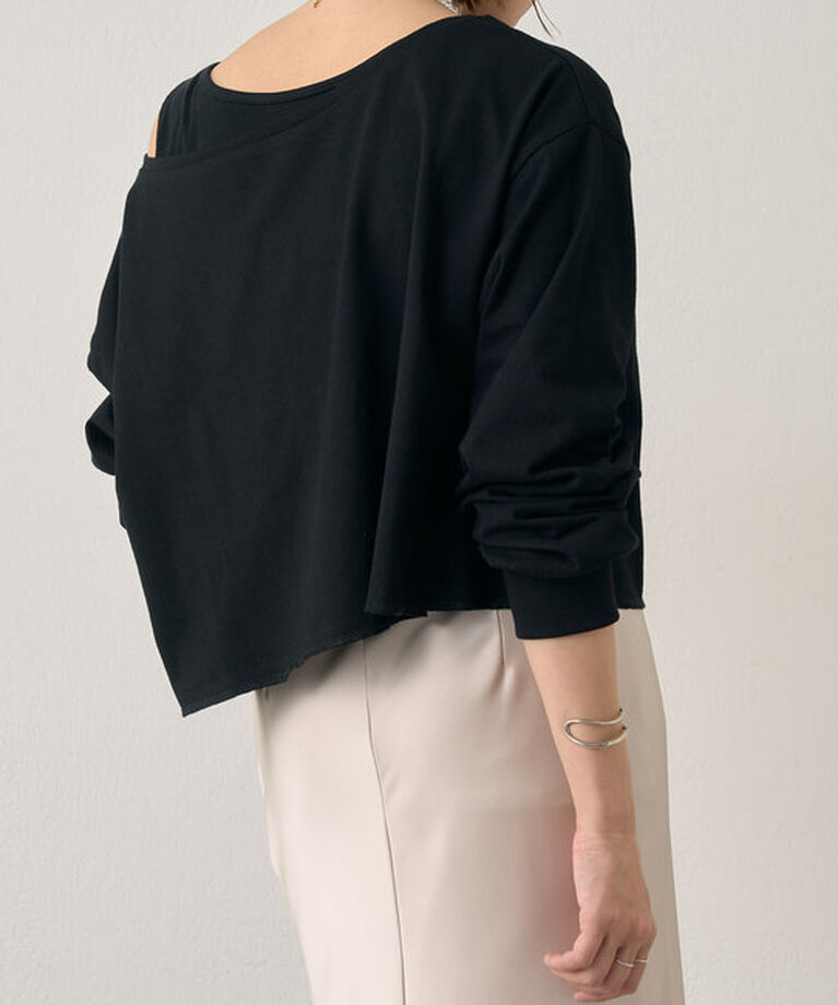  「《大人の重ね着》レイヤードカットソー」|Tシャツ・カットソー|