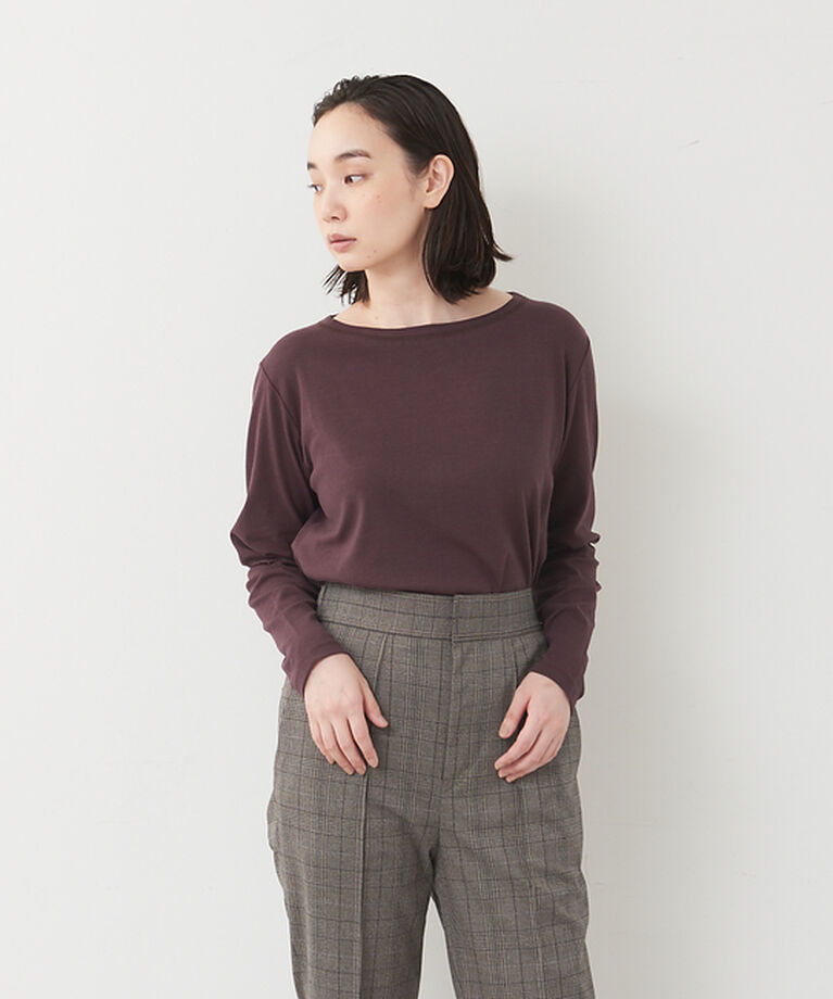 collex「【新色登場】ウール混 リラックスロングスリーブプルオーバー」|Tシャツ・カットソー|