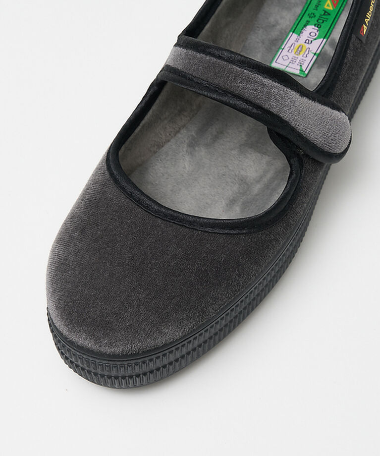 collex「【WEB限定】【ALBEROLA】一部別注 ベルベットメリージェーン 厚底シュー」|その他|