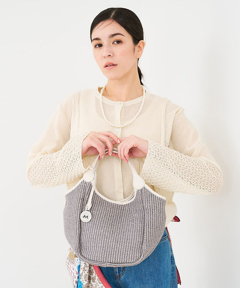 collex「【MARCO MASI】別注 レザーハンドル ラフィア 2WAYトートバッグ M」|トートバッグ|