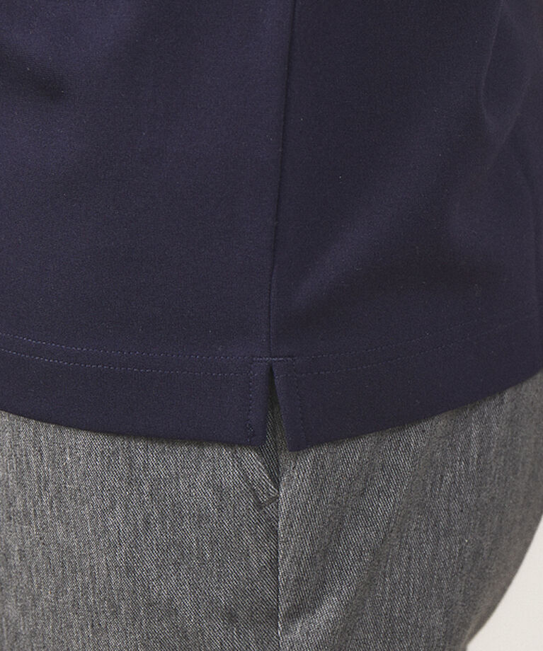 ABAHOUSE「【クルーネック】ポンチ 長袖 Tシャツ」|Tシャツ・カットソー|