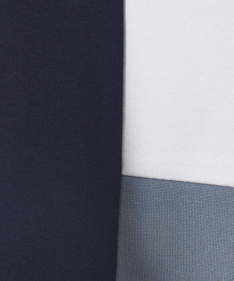 ABAHOUSE「【パネル切替】ポンチ 半袖 Tシャツ」|Tシャツ・カットソー|