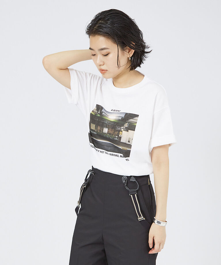 ABAHOUSE「【LE TRIO ABAHOUSE】A SCENE / グラフィックTシャツ /」|Tシャツ・カットソー|