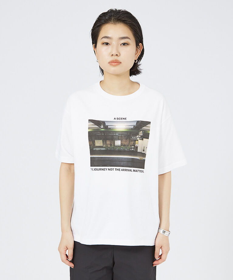 ABAHOUSE「【LE TRIO ABAHOUSE】A SCENE / グラフィックTシャツ /」|Tシャツ・カットソー|