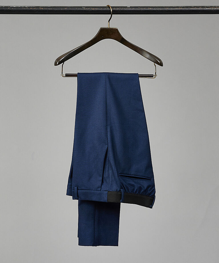 ABAHOUSE「【セットアップ対応/FLEX PANTS】TR ポンチ ニードルパンチ スラック」|スラックス|ネイビー