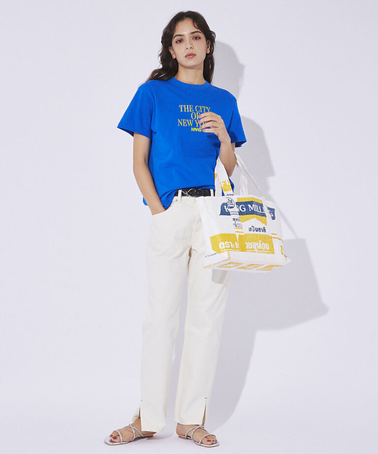 ABAHOUSE「【THAILAND MADE／タイランド メイド】トートバッグL/セメント バッ」|トートバッグ|