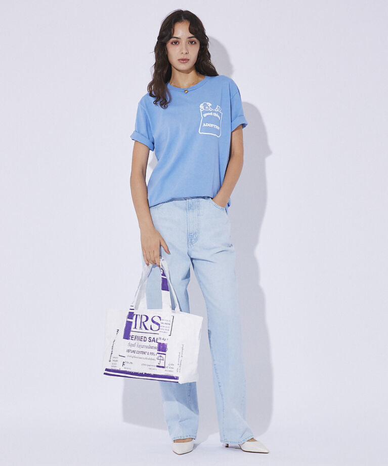 ABAHOUSE「【THAILAND MADE／タイランド メイド】トートバッグL/セメント バッ」|トートバッグ|