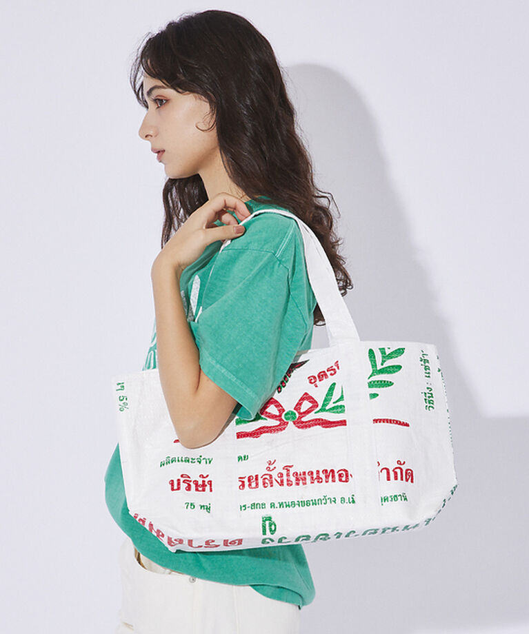 ABAHOUSE「【THAILAND MADE／タイランド メイド】トートバッグL/セメント バッ」|トートバッグ|その他4