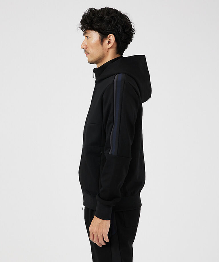 ABAHOUSE「【セットアップ対応】ラインハイショク コンビ ZIPパーカー」|パーカー|