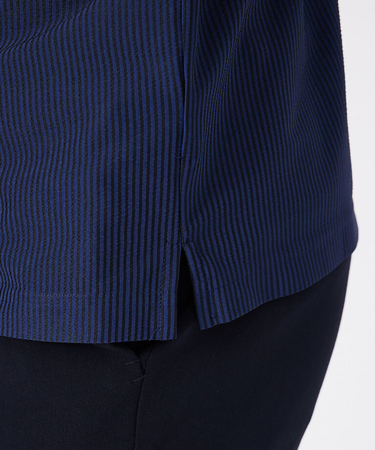 ABAHOUSE「トリコットサッカー ボタンダウン ポロシャツ【予約】」|ポロシャツ|