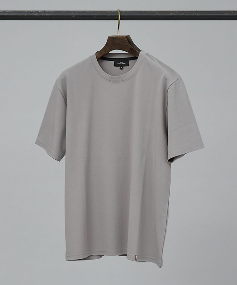 ABAHOUSE「【定番】ドレスポンチ クルーネック 半袖Tシャツ / ストレッチ 冷涼感」|Tシャツ・カットソー|
