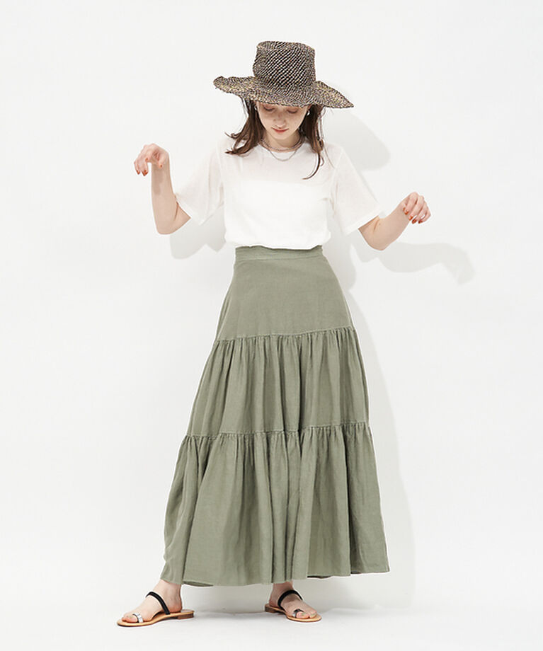 Rouge vif「ナチュラルダイTシャツ」|Tシャツ・カットソー|
