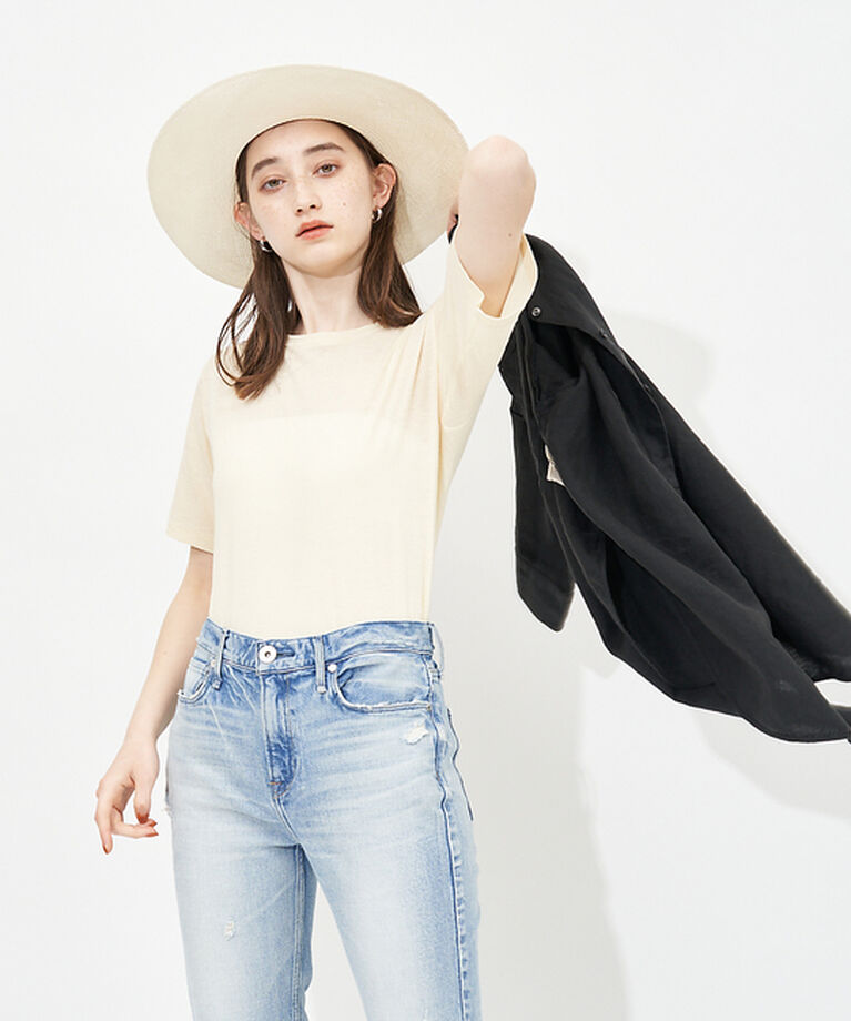 Rouge vif「ナチュラルダイTシャツ」|Tシャツ・カットソー|