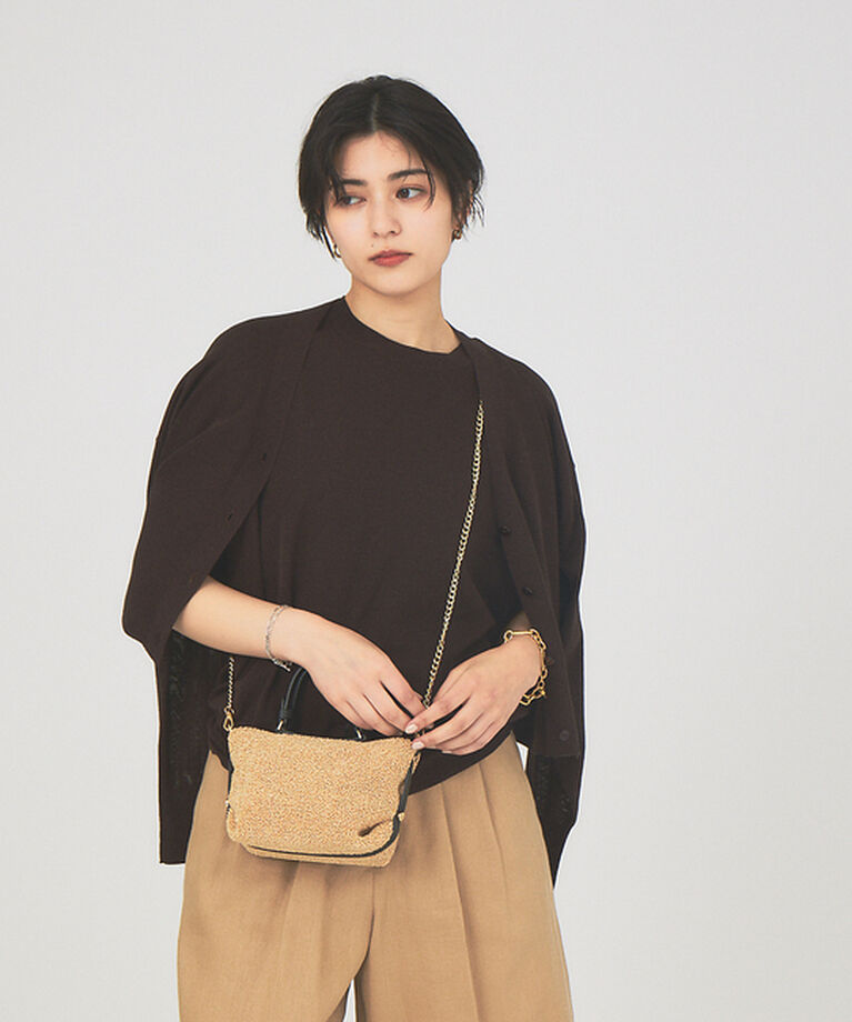 Rouge vif「ウォシャブルニットノースリーブ」|ニット・セーター|