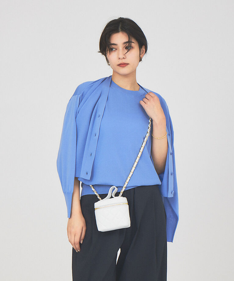 Rouge vif「ウォシャブルニットノースリーブ」|ニット・セーター|