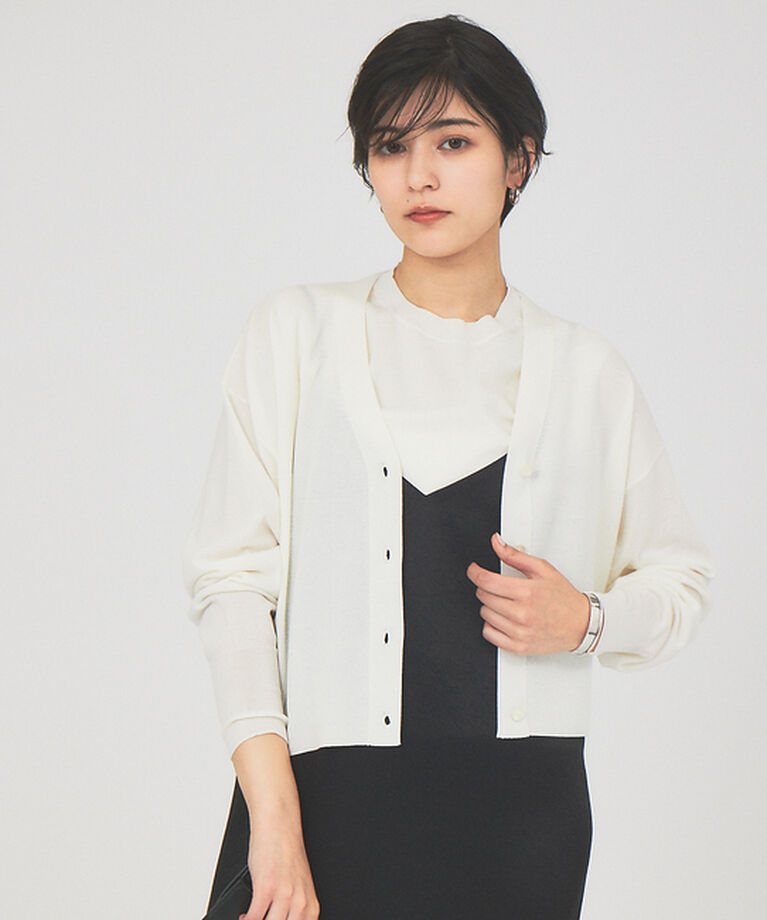 Rouge vif「ウォシャブルニットカーデ」|カーディガン|