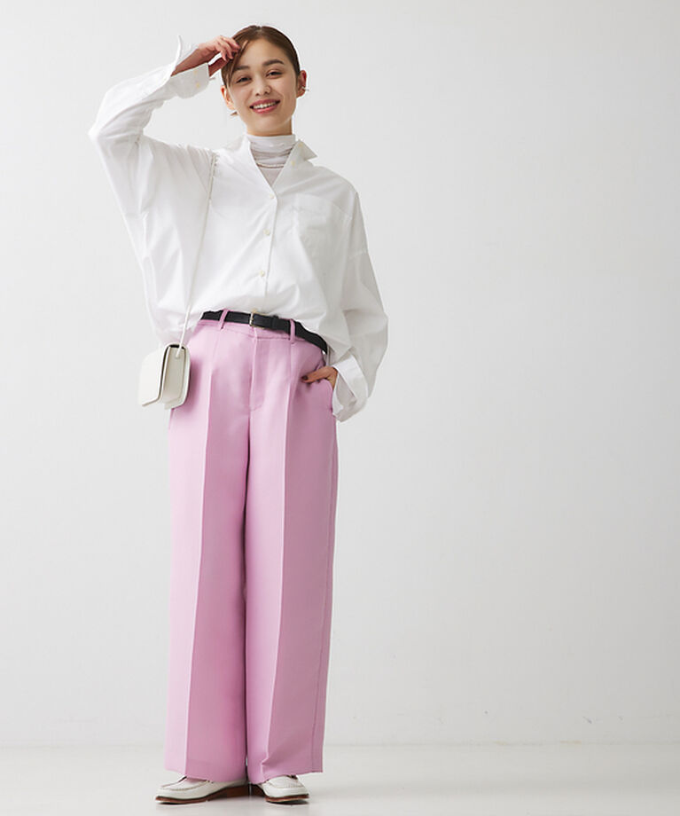 Rouge vif「New   オーバーサイズシャツ」|シャツ・ブラウス|