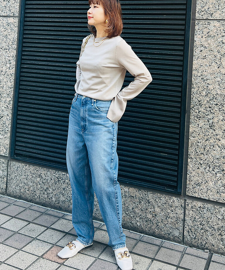 Rouge vif「スリーブスリット ニットプルオーバー」|ニット・セーター|