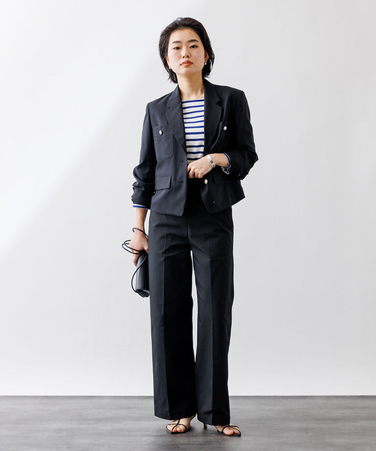 Rouge vif「サスペンダー付き2WAYワイドパンツ」|その他|
