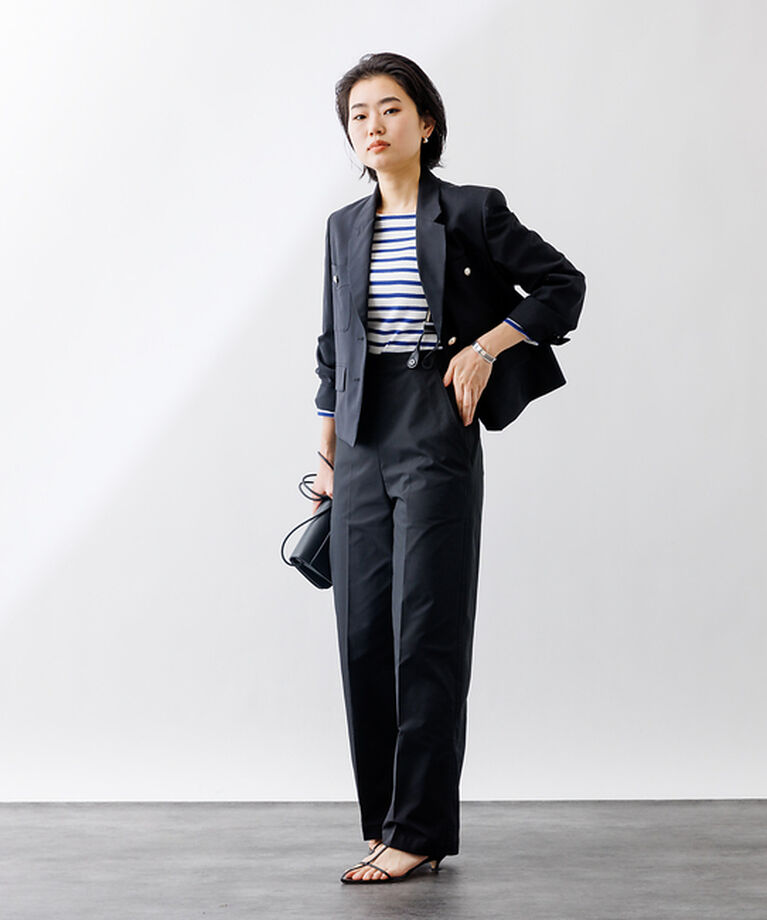 Rouge vif「サスペンダー付き2WAYワイドパンツ」|その他|