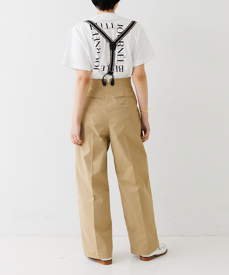 Rouge vif「サスペンダー付き2WAYワイドパンツ」|その他|