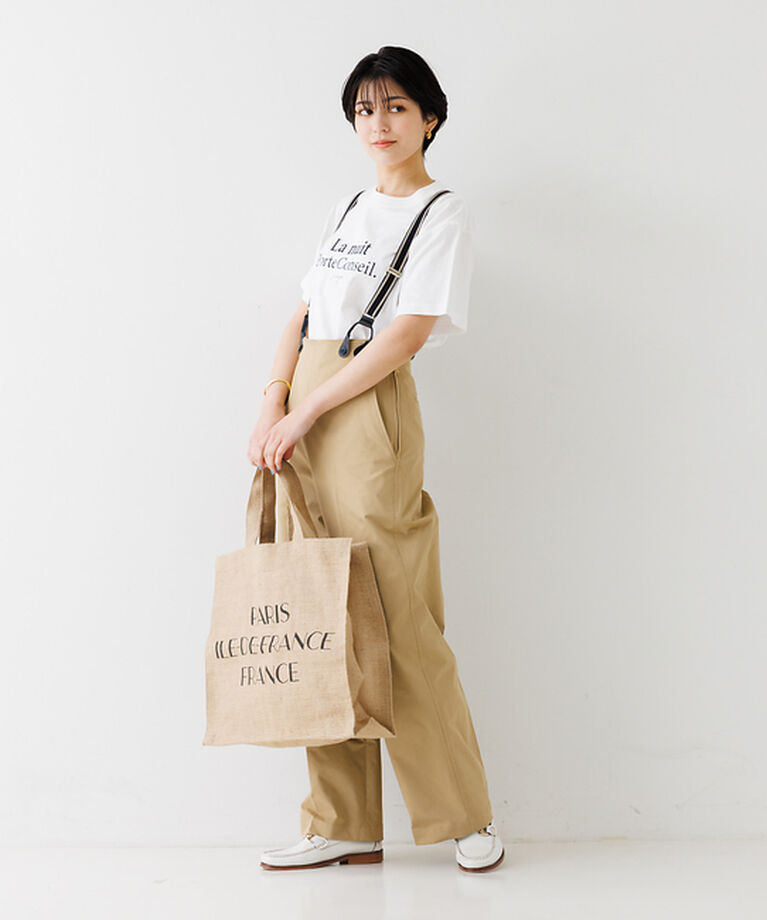 Rouge vif「サスペンダー付き2WAYワイドパンツ」|その他|