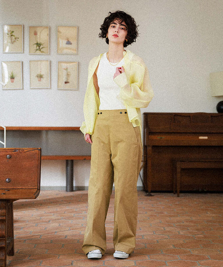 Rouge vif「サスペンダー付き2WAYワイドパンツ」|その他|