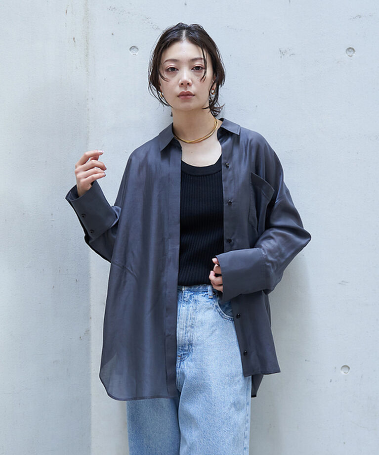 Rouge vif「【追加１】バックツイストシャツ」|シャツ・ブラウス|