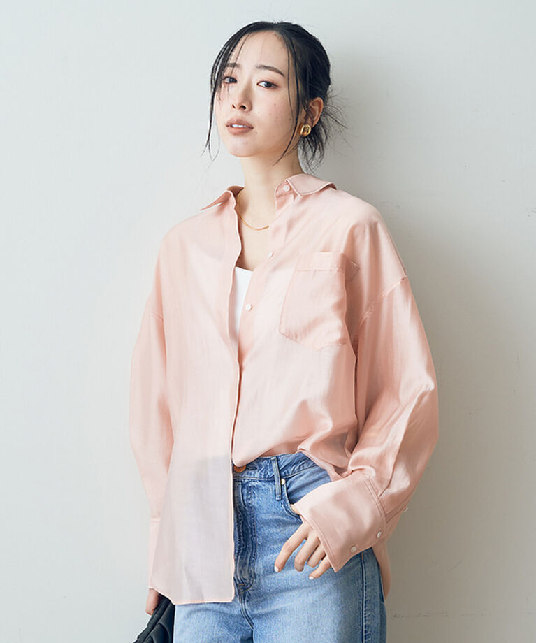 Rouge vif「【追加１】バックツイストシャツ」|シャツ・ブラウス|