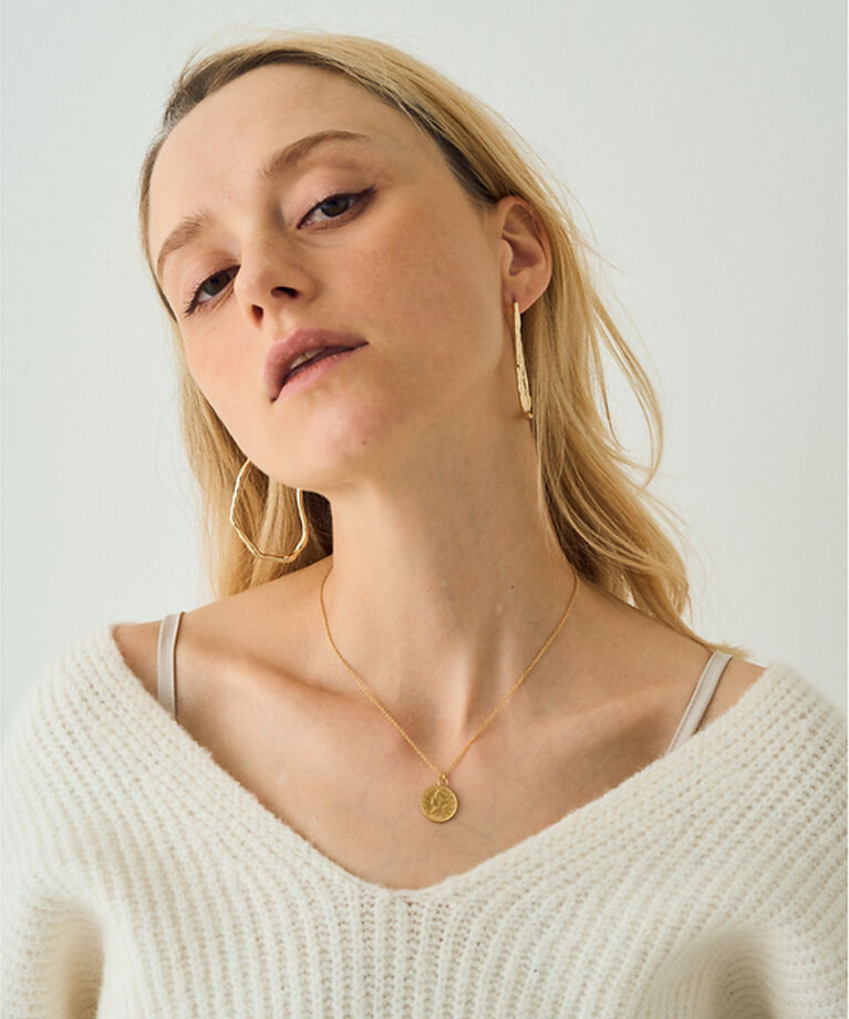 Rouge vif「【一部店舗限定】【2点セット】Vネックニット×キャミワンピセット」|ワンピース|
