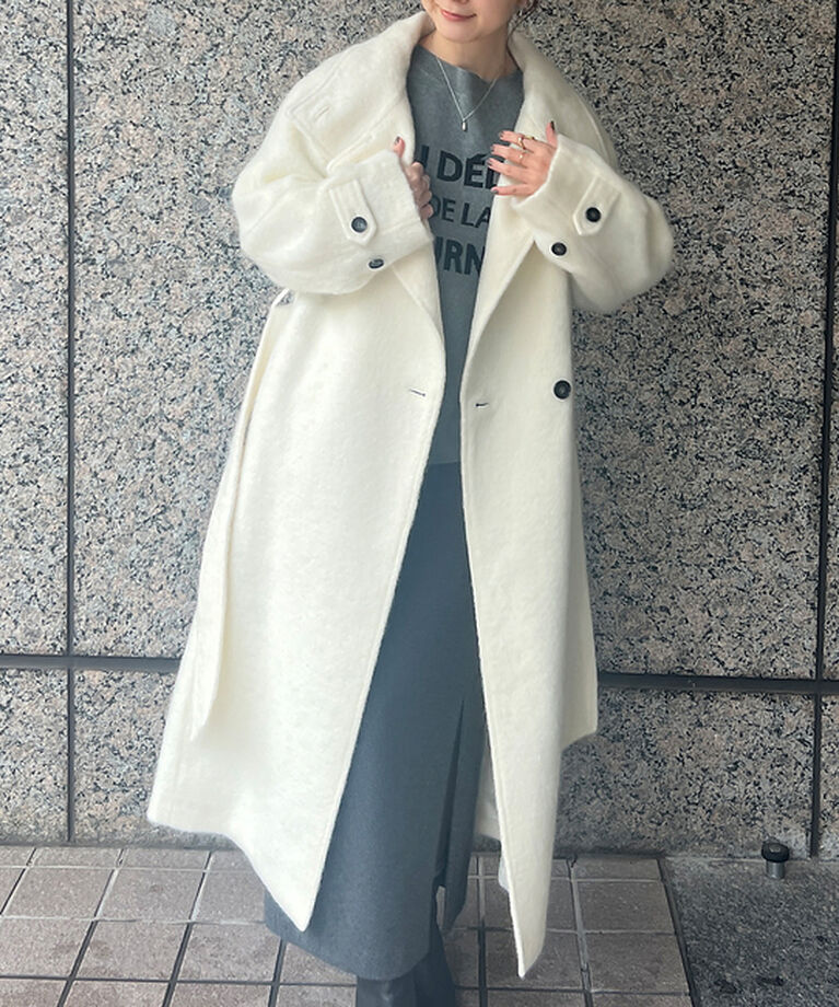 Rouge vif「モヘアシャギーテーラーコート」|その他|