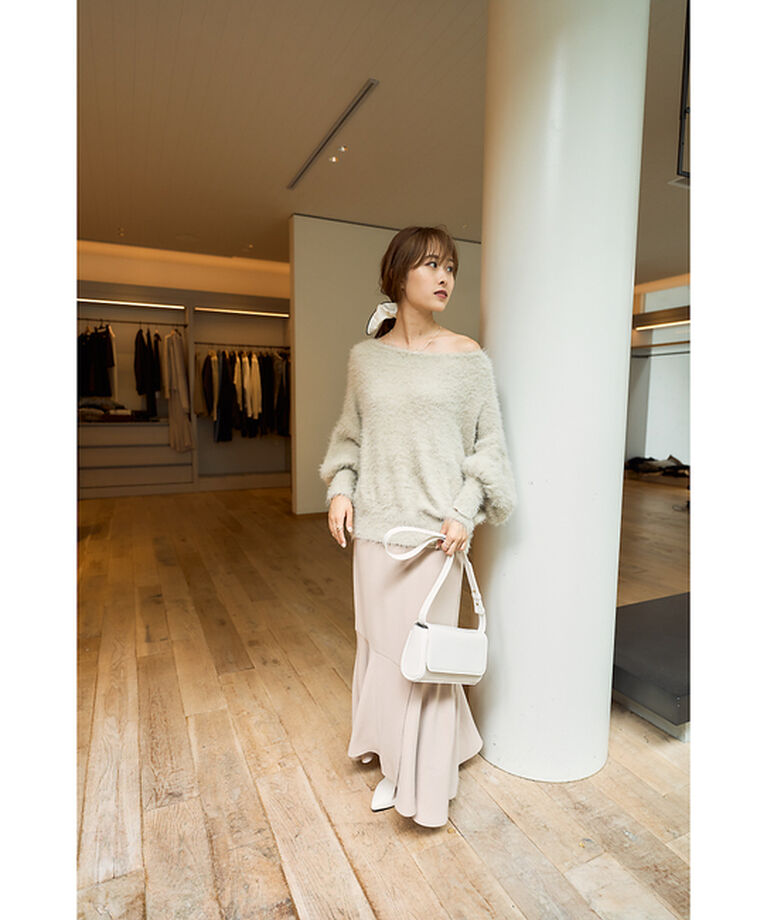 Rouge vif「【一部店舗限定】ストレッチマーメイドスリットスカート」|スカート|