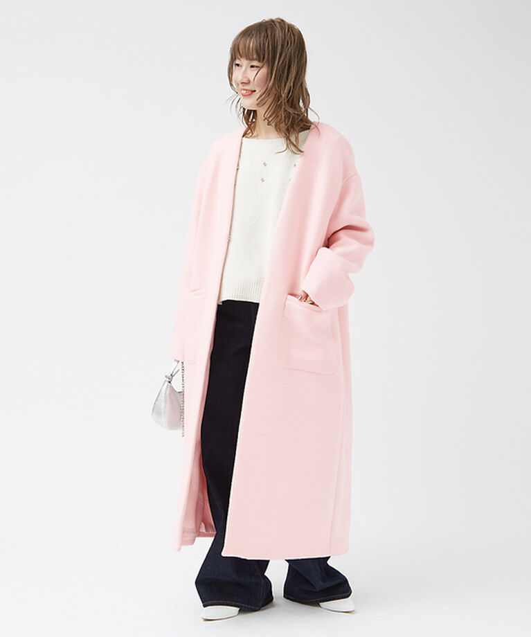 Rouge vif「【一部店舗限定】ビジューニットプルオーバー」|ニット・セーター|