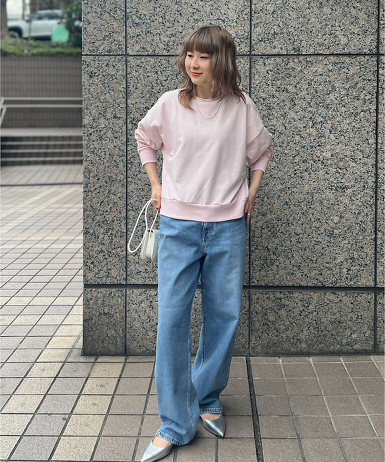 Rouge vif「【RED CARD/レッドカード】別注Dakota ルーズストレートデニム」|デニム|
